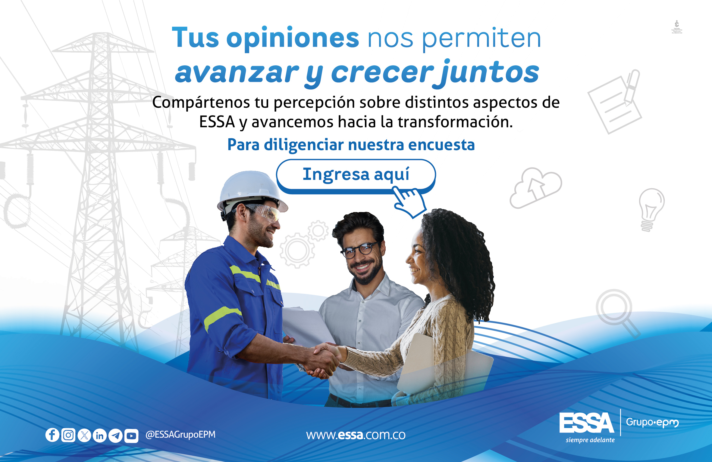 Tarjeta de encuestas de reputacion proveedores Tarjeta de encuestas de reputacion proveedores